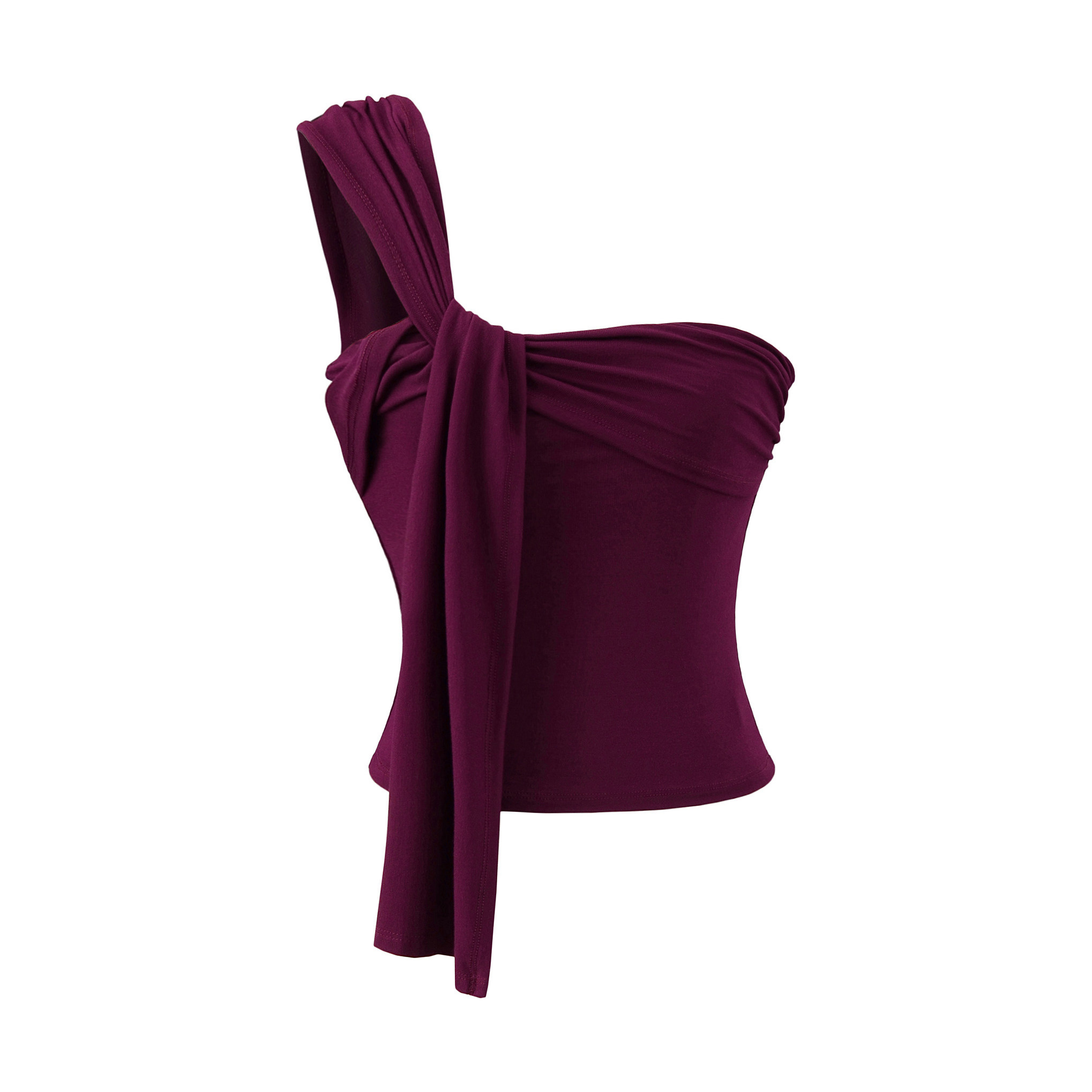 设计感不规则单肩吊带背心女夏季纯欲风性感露肩外穿抹胸打底上衣,淘宝优惠券,粉丝福利购,淘宝优惠卷