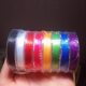 Bracelet elastic cord 8 colors mixed colorful rubber band diy
