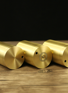 黄铜牙签筒广告定制logo轻奢牙签盒商用小创意高端新中式家用时尚