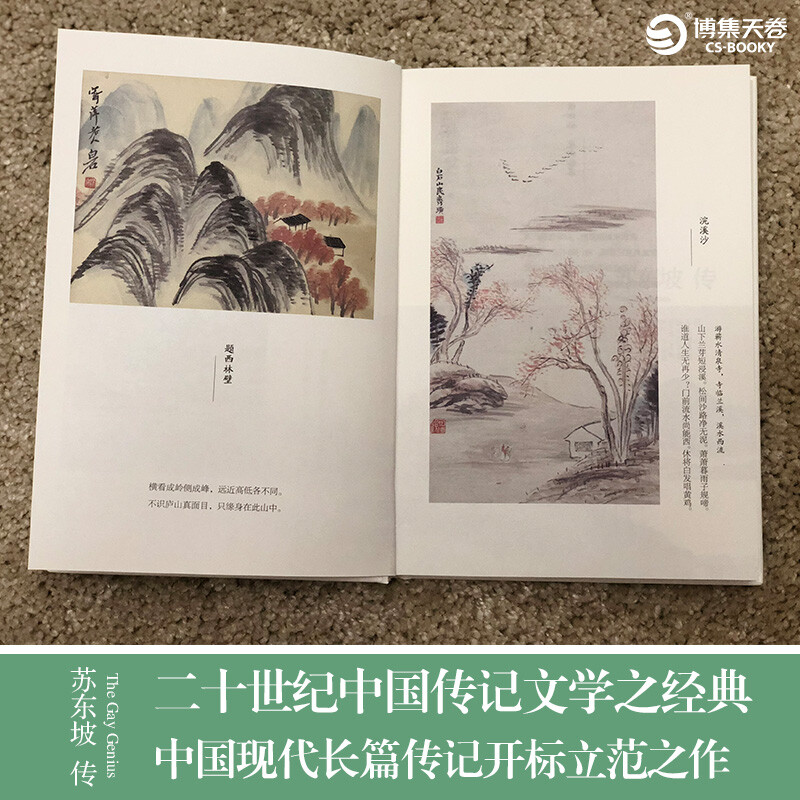 正版速发 苏东坡传 林语堂 著DR樊登推荐 插图精装纪念典藏版 文学名家名著中国传记文学经典人物传记名人传书籍畅销书 - 图2