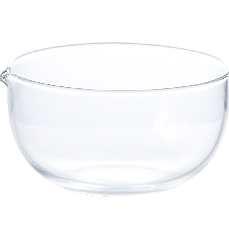 带引流嘴迷你小碗公道杯耐热玻璃碗 餐厅烘焙备料碗酱料碗可微波 - 图3