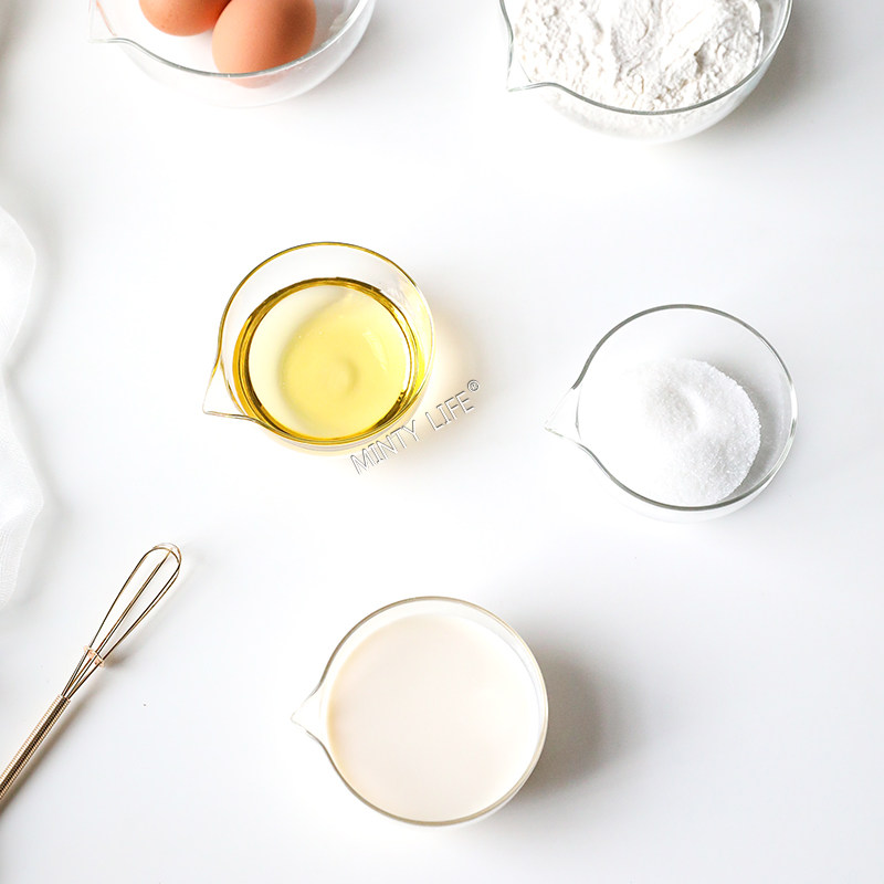 带引流嘴迷你小碗公道杯耐热玻璃碗 餐厅烘焙备料碗酱料碗可微波 - 图0