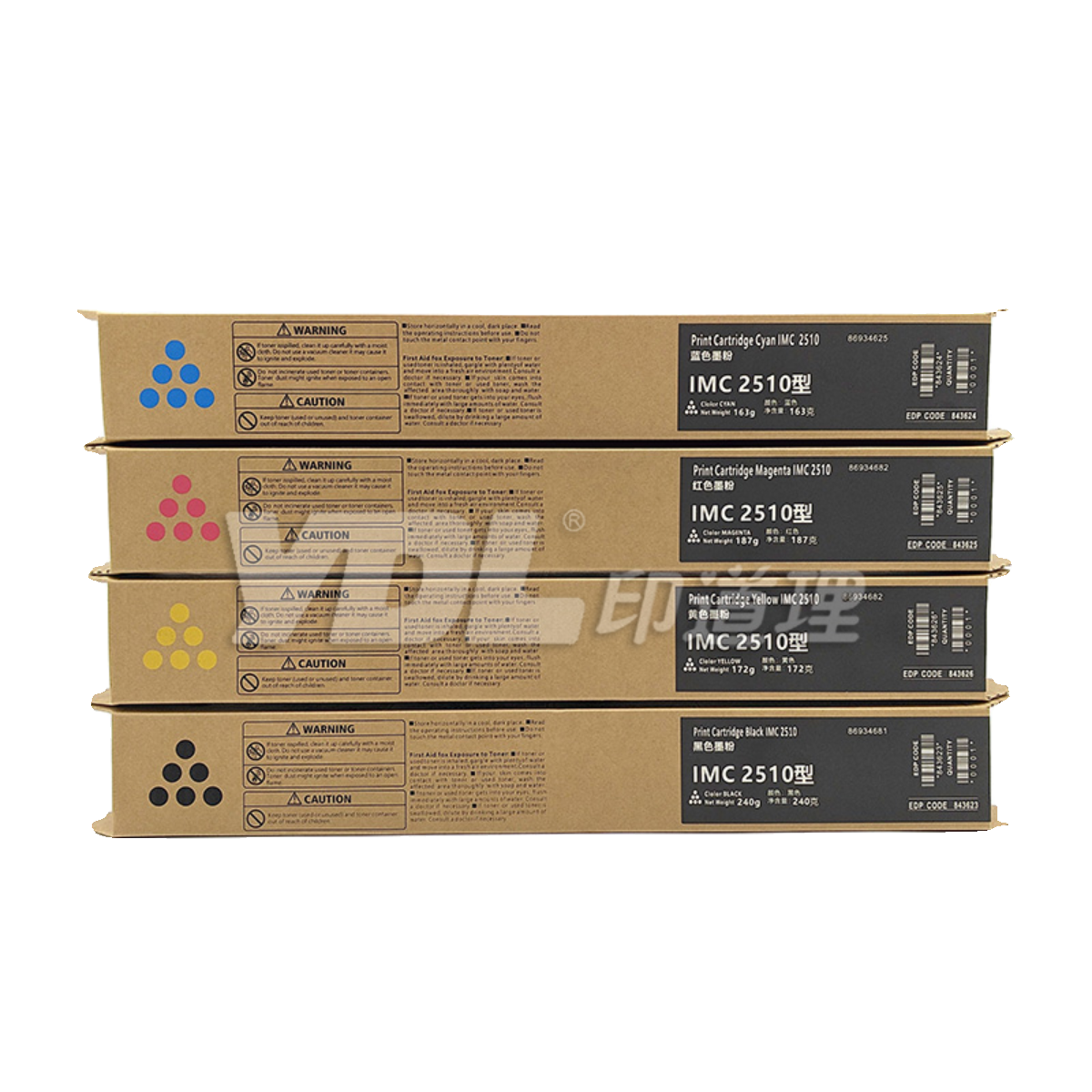 适用理光IMC2510粉盒 C2010 C3010 C3510 C4510 C6010原装碳粉盒 - 图3