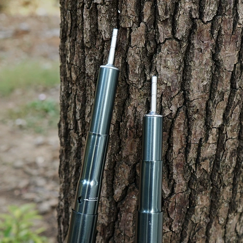 Дорожный высокопрочный металлический телескопический навес, палатка, сверхлегкая трубка для кемпинга, алюминиевый сплав