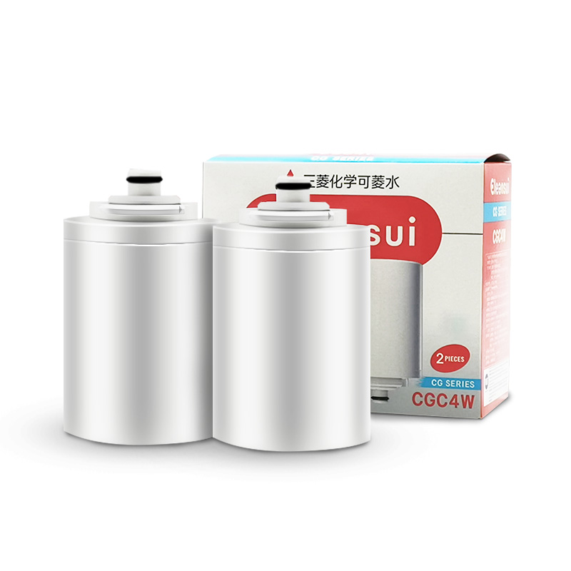 三菱水龙头净水器滤芯日本cleansui可菱水CGC4W适用CG104过滤器
