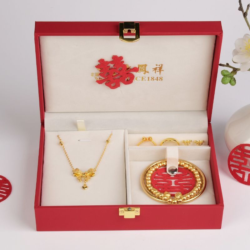 Wedding table three gold simulation five complete set