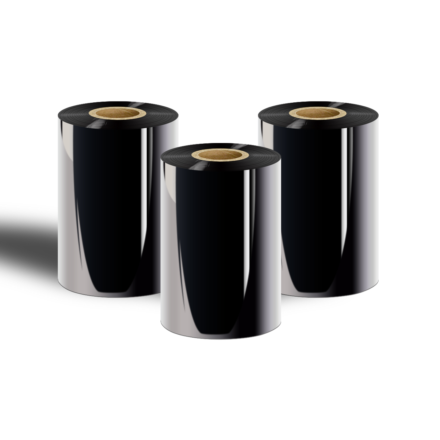 增强蜡基混合基全树脂基碳带卷 60 80 90 100 110mm*300m条码打印机吊牌铜版纸不干胶标签纸热转印水洗唛色带 - 图2