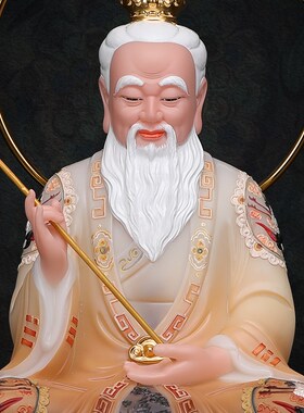 保真速发带坐骑骑牛太上老t君的神像元始灵宝道德天尊三清祖师爷