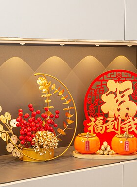速发入户玄关招财猫摆件装饰品乔迁新居礼品客厅电视柜酒柜家居饰