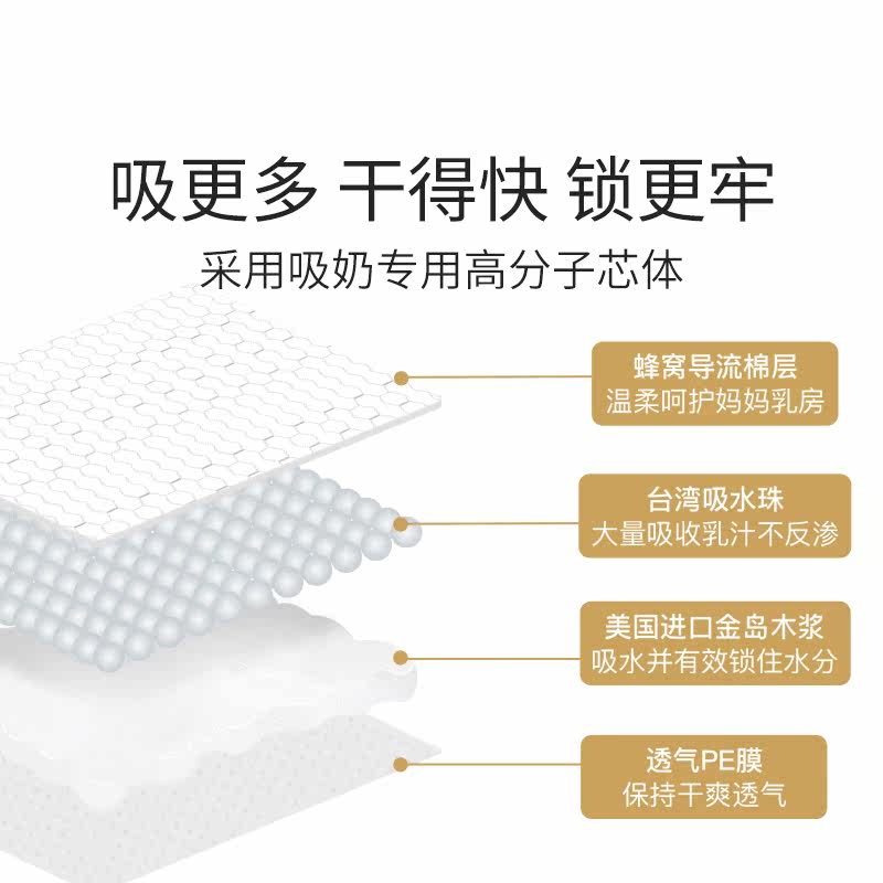 亲宝宝一次性防漏乳贴隔防溢乳垫 亲宝宝防溢乳垫