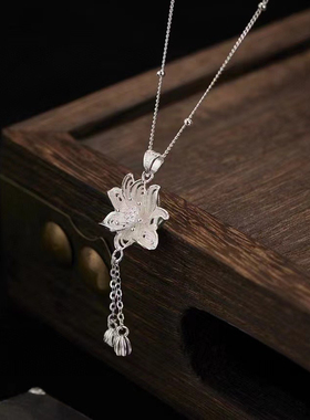 莲花两世欢项链女款2025新款