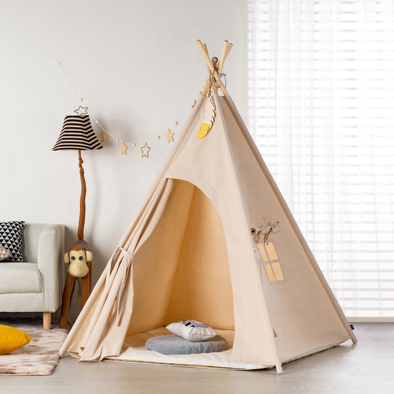 儿童帐篷室内女孩男孩宝宝玩具屋公主小房子室内游戏屋家用小帐篷-图1