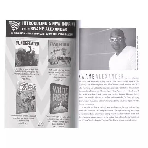 英文原版 The Crossover 2册合售 纽伯瑞儿童文学奖金奖作者 Kwame Alexander 诗体小说 中小学英语课外阅读 儿童桥梁章节书 - 图1