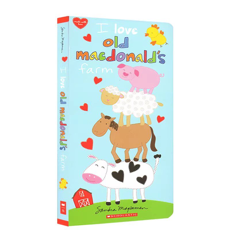 【100选4】I SPY LITTLE WHEELS带轮子的交通工具 Clifford Loves 大红狗克利弗德 爱的礼物书 Scholastic US 学乐纸板