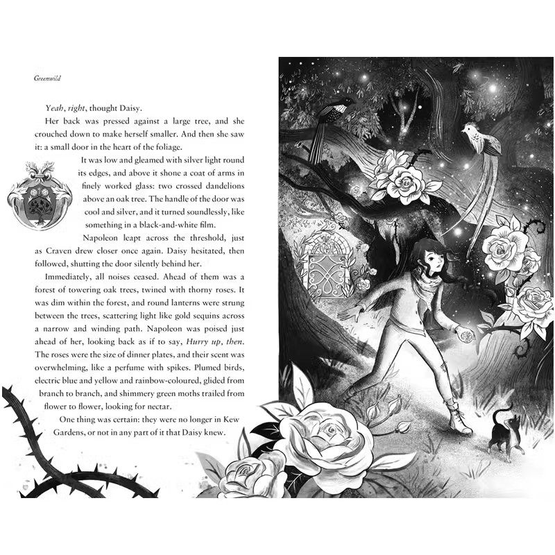 预售 英文原版 Greenwild系列1 The World Behind The Door 门后的世界 绿色荒野 儿童图书奖 奇幻冒险流行小说,淘宝优惠券,粉丝福利购,淘宝优惠卷