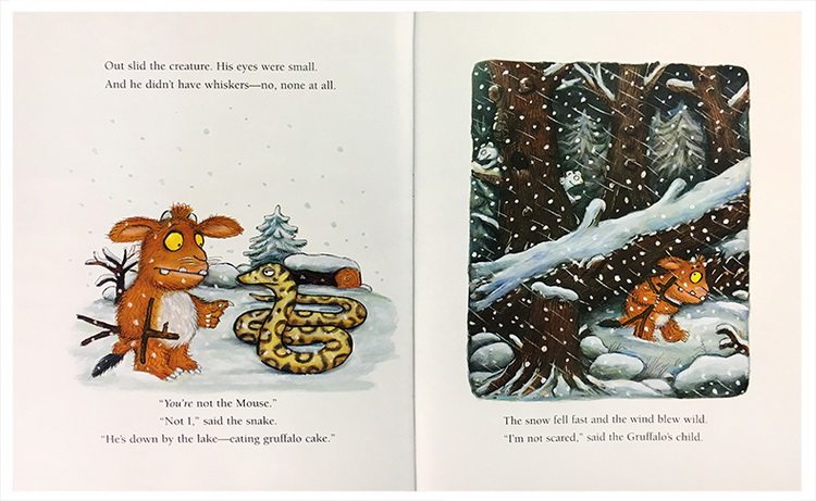 英文原版 The Gruffalo's Child 咕噜牛小妞妞 英语启蒙早教 亲子共读故事 Julia Donaldson