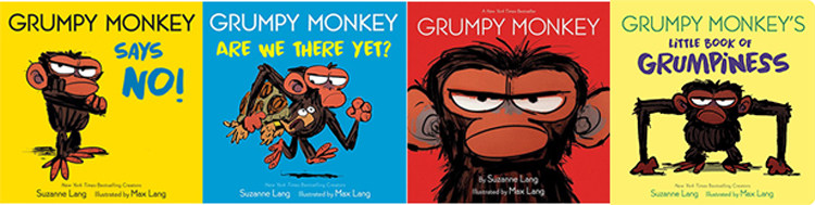 英文原版 Grumpy Monkey Says No! / Are We There Yet 暴躁猴系列  纸板书 漫画 幼儿情绪管理绘本 儿童故事图画书 亲子共读2-4岁,淘宝优惠券,粉丝福利购,淘宝优惠卷