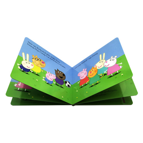 现货 粉红猪小妹小猪佩奇  Peppa Pig Box Of Books 8册 纸板书 英文原版绘本 Peppa Goes Swimming 幼儿启蒙认知 图画故事书 - 图2