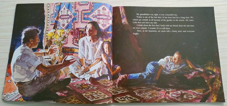 英文原版 Sami and the Time of the Troubles 萨米苦难的日子 汪培珽第四4阶段 儿童英语启蒙图画故事绘本