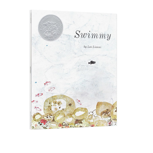 英文原版绘本 Swimmy 小黑鱼 Leo Lionni 凯迪克银奖 吴敏兰同场加映 大开本 常青藤爸爸书单 - 图3