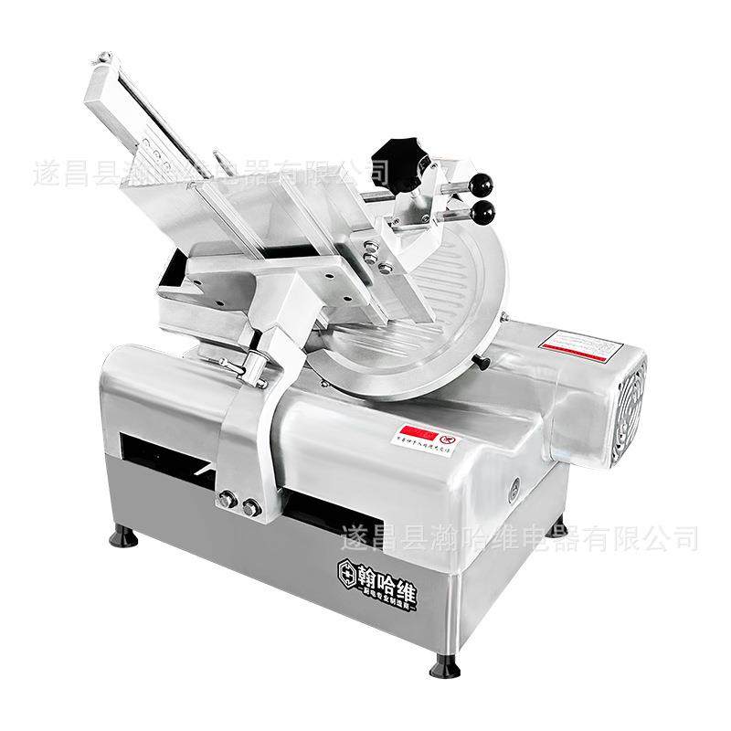 切片机商用全自动冻肉肥牛羊肉卷熟肉切肉机烤肉火锅店电动刨肉机,淘宝优惠券,粉丝福利购,淘宝优惠卷