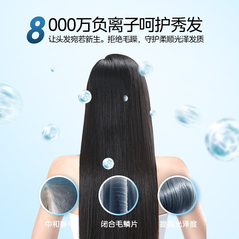 【国补15%】美的吹风机家用负离子速干电吹风大风力护发风筒MD02