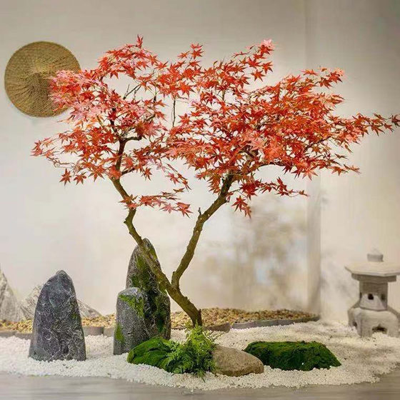 Simulation of large-scale film and television landscaping artificial trees Japanese style