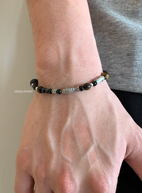 燕归原创至物渔国风复古百搭手链