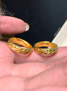 燕归穗今朝足银999戒指