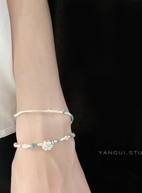 燕归原创猫薄荷小众设计手链