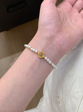 燕归忆秋烟国风新中式足银手链女