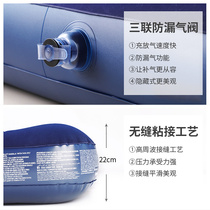 i outdoor inflatable bed single double home thickening for more lazy person portable e-type on-board inflatable cushion mattress fold 2022