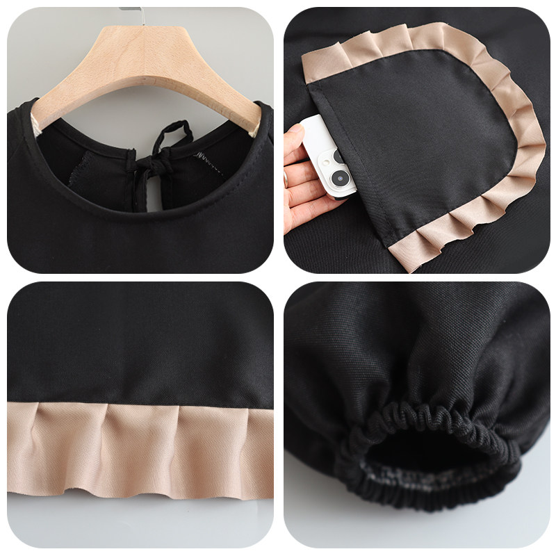 新款围裙长袖厨房家用可爱做饭透气女罩衣工作服定制logo印字,淘宝优惠券,粉丝福利购,淘宝优惠卷