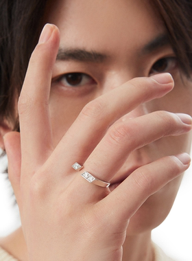 KLINKLIN情侣原创设计开口戒指