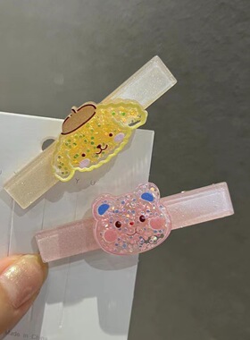 玉桂狗卡通刘海发夹04