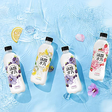 满馥才汽0糖花果味气泡水整箱480ml*15瓶