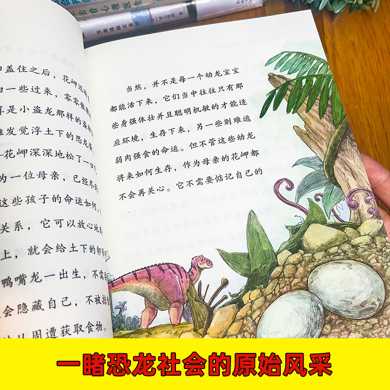 假如一切从恐龙开始 慈母龙诞生记+蜀龙流星锤+巧龙向前冲 动物小说大王沈石溪著中国版侏罗纪世界 小学生儿童一二三年级课外阅读 - 图2