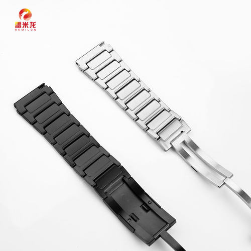 雷米龙 适配SUUNTO颂拓钛金属手表带松拓RACE / VERTICAL/ 9 Peak Pro / 5Peak运动轻感钛钢表链配件22mm男 - 图1