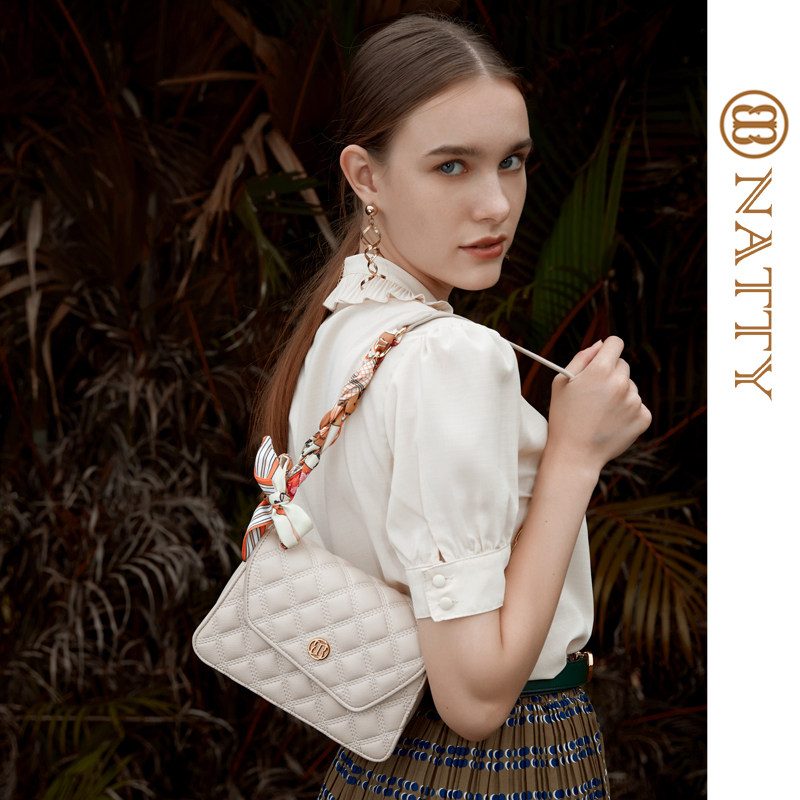 natty大牌轻奢女2022新款潮链条包 natty女士包袋