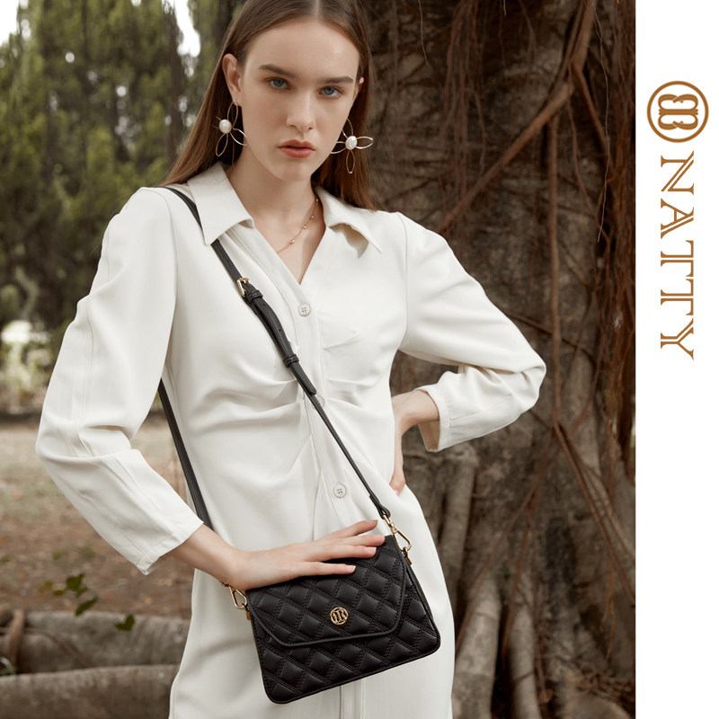 natty大牌轻奢女2022新款潮链条包 natty女士包袋