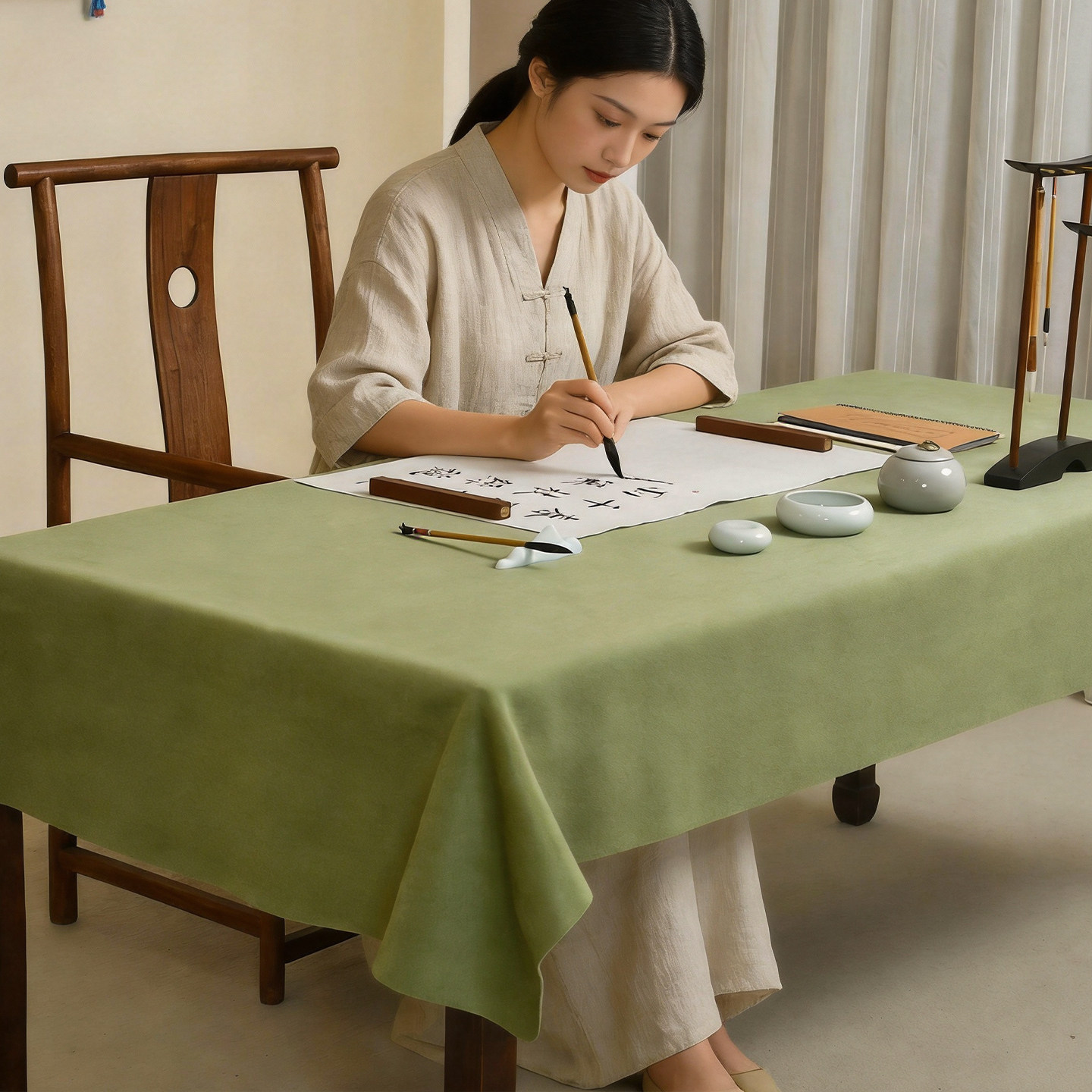 赵北纯羊毛书画毛毡布不起球国画垫布毛笔字专用垫专业书画毡书法桌垫定制文房四宝国学摆件高级书画毛毡垫,淘宝优惠券,粉丝福利购,淘宝优惠卷