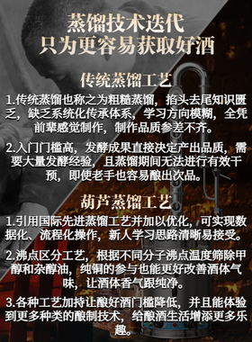 葫芦酿酒设备小型家用设备蒸馏器