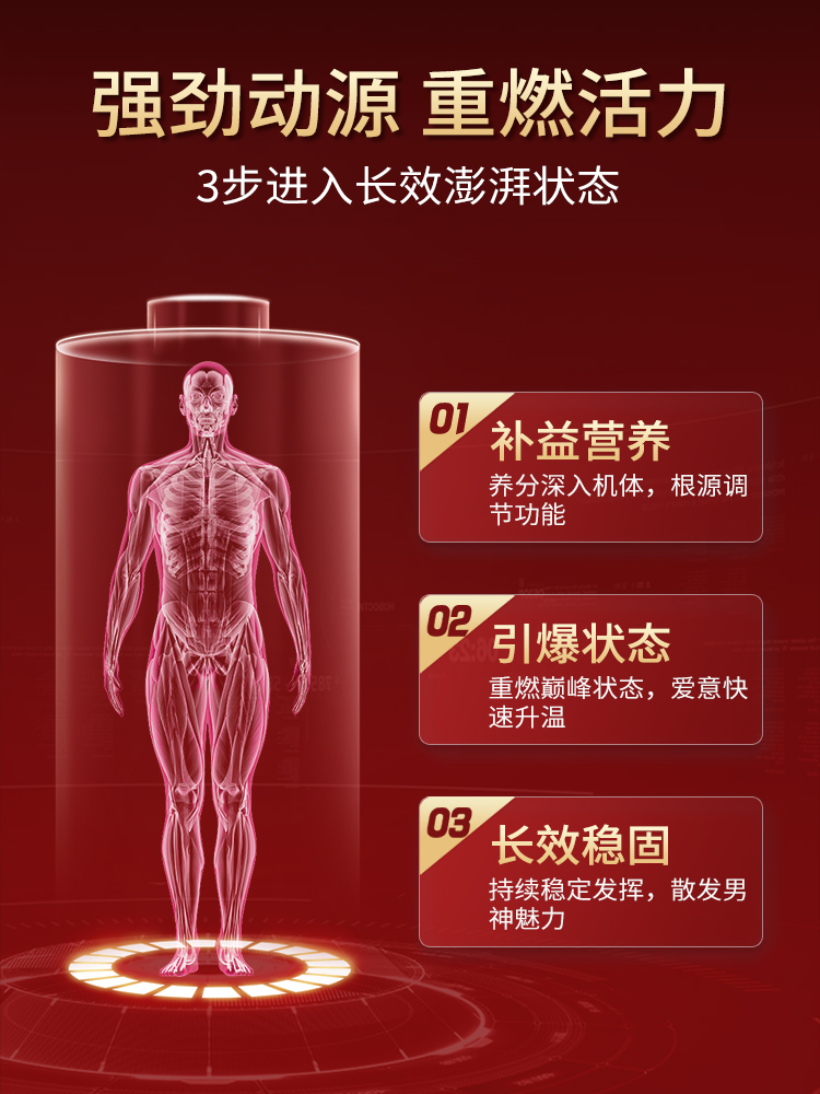 sorlife淫洋藿胶囊 男性男人保健品 成人男士滋补补品进口正品 - 图1