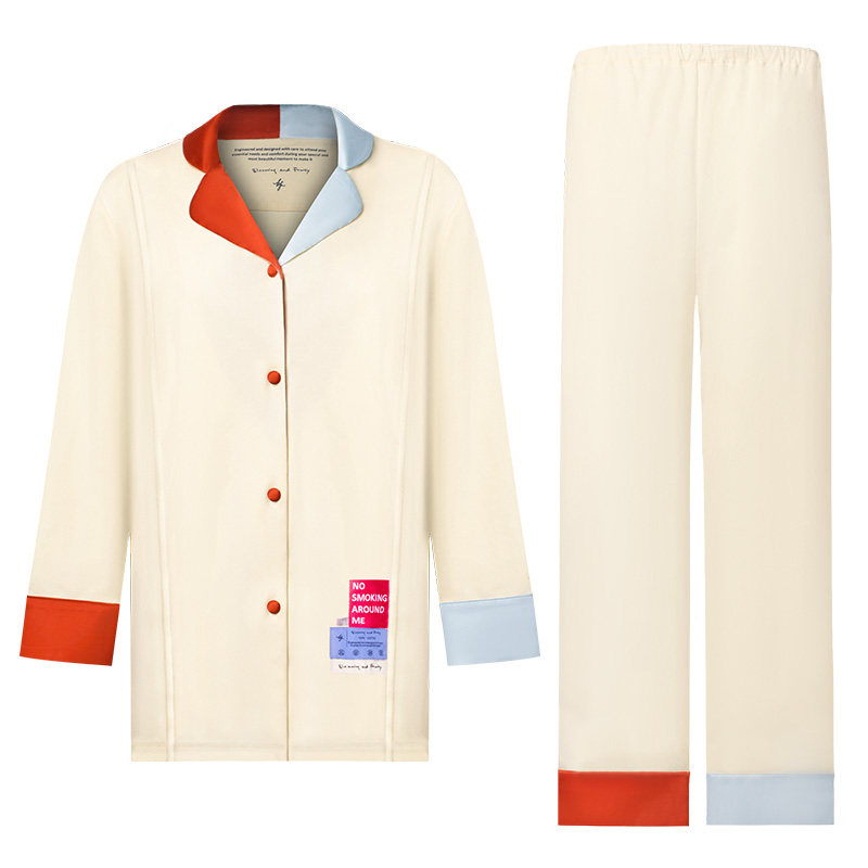 比弗小姐纯棉月子服春夏产后睡衣 比弗小姐哺乳衣/月子服