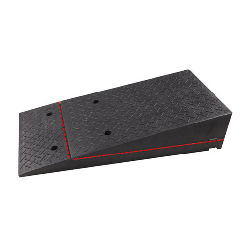 加宽橡塑路沿坡橡胶塑料台阶斜坡爬坡垫马路牙子汽车上坡垫三角垫 - 图3