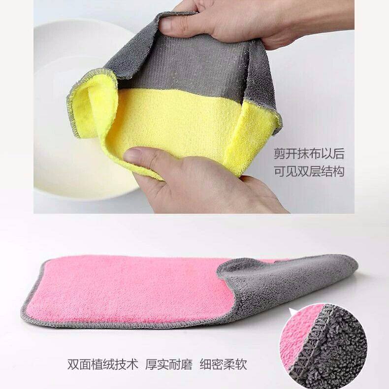 保洁专用搞卫生吸水毛巾加厚抹布不掉毛拖地抹桌布擦玻璃不留水痕