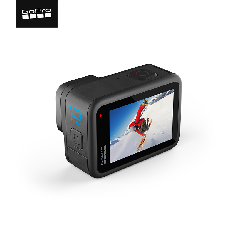 【12期免息】GoPro HERO10 BLACK运动相机高清防抖防水Vlog摄像机 - 图1