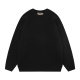 Solid color sweater pullover round neck trendy brand loose NOONOZ