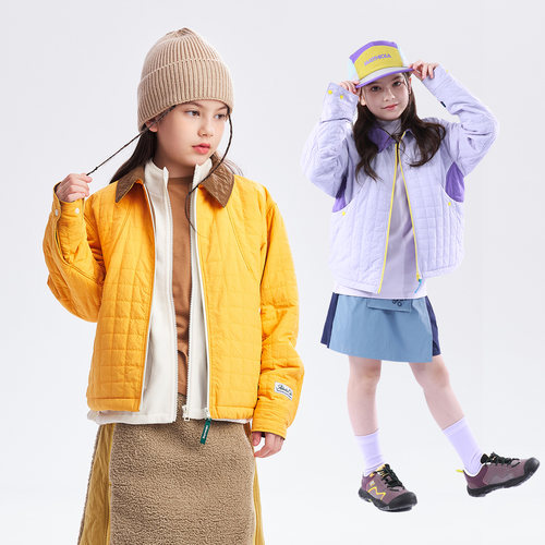 inknowing2025秋冬儿童三防保暖棉服男女童防风防水3M棉上衣外套 - 图3