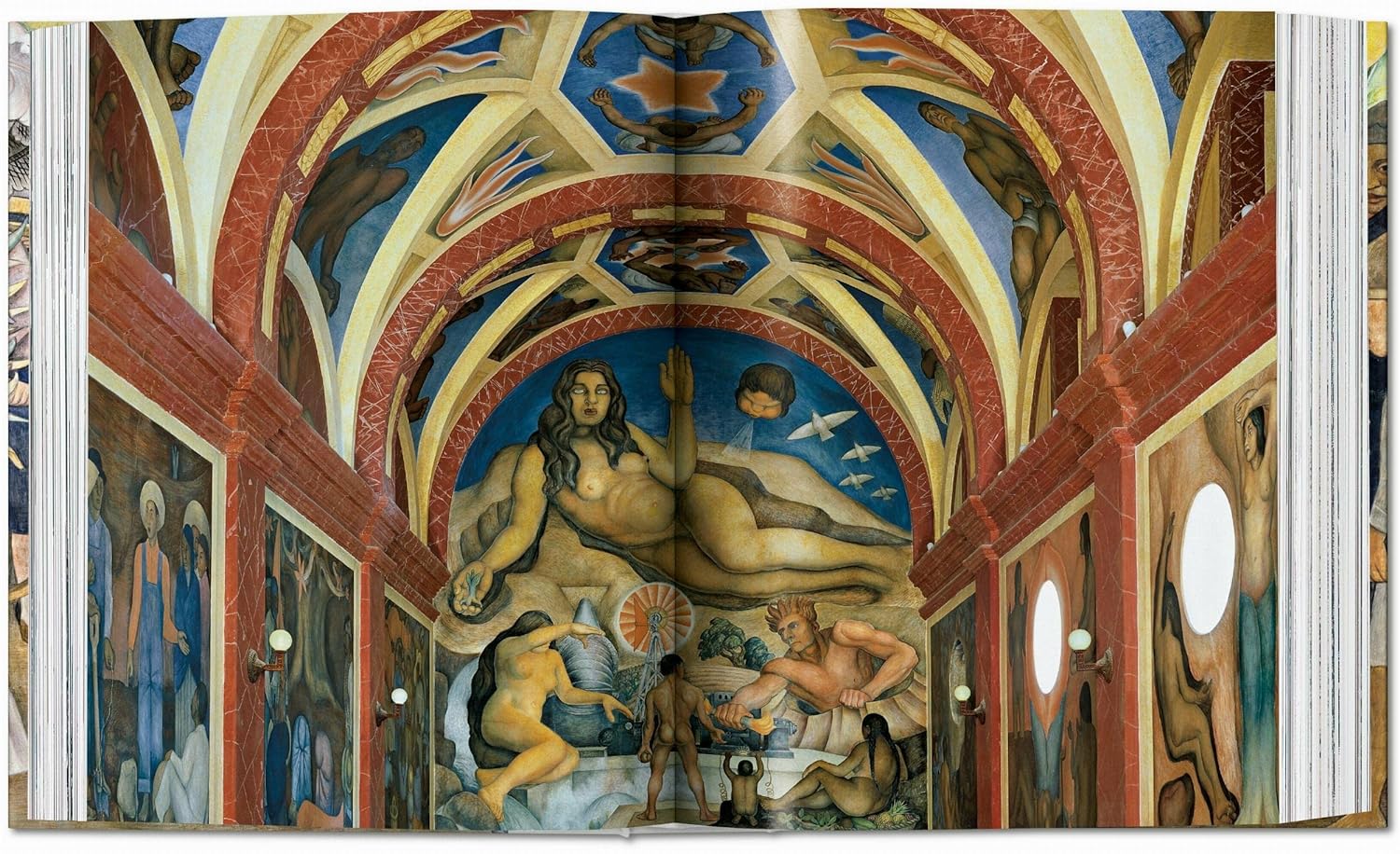 现货速发墨西哥艺术家-迪戈里维拉全集 Diego Rivera. the Complete Murals-图2